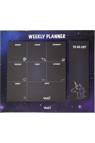 Masa Üstü Haftalık Planlayıcı Defter