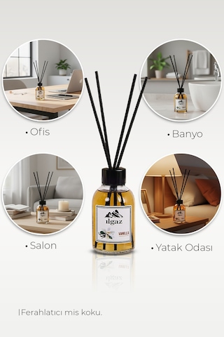 Ilgaz Oda Kokusu Bambu Çubuklu Vanilla 110 ML