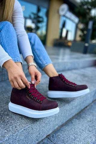 Chekich Ch258 Cbt Roma Kadın Bot Bordo Çok Renkli