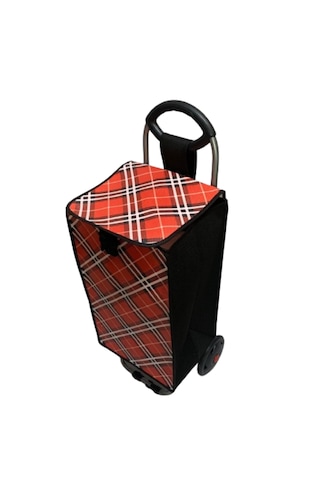 Pazar Araba Çantası Torbası Yedek Çanta 32x55x26 Cm Yeşil 1 Adet