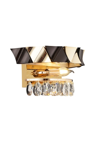 Betty Gold Kaplamalı 8 Watt Ledli Yatak Başı , Salon Led Aplik