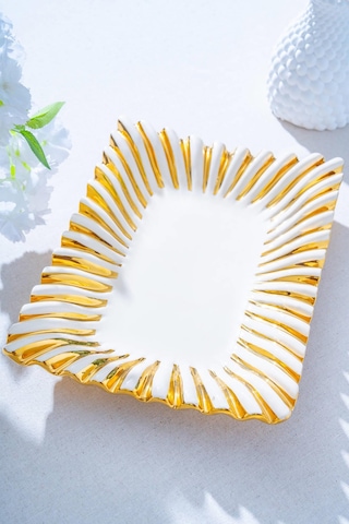 Acar Alba Dekoratif Sunum Tabak - 36 Cm