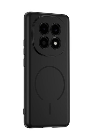 Maks Technology Redmi Note 15 4g Kılıf M-safe Şarj Özellikli Mkst Meta Kapak - Siyah
