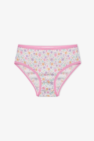 Penti Pembe Kız Çocuk Popflower Pamuklu 5'li Slip Külot