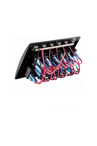 Shuıvan Bfy 6'lı Switch Panel Tam Otomatik Sigorta Paneli - Işıklı-1987