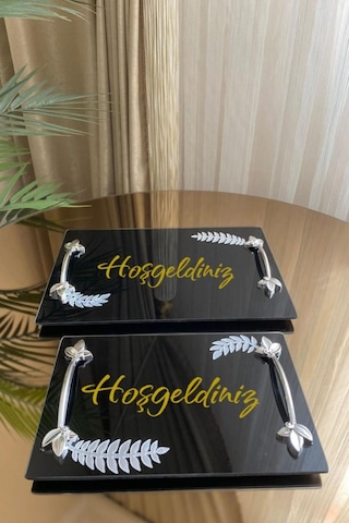 Söz Tepsisi Nişan,isteme İçin Yazı Gold Yada Beyaz Renk Nişan Tepsisi İçin Yazı