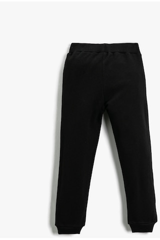 Koton Baskı Detaylı Jogger Eşofman Altı Siyah 3skg40012ak 3SKG40012AK999 Siyah