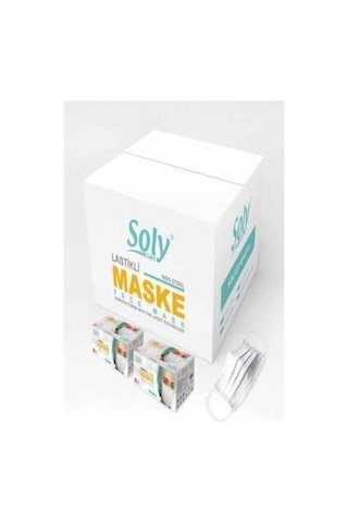 Care 3 Katlı Cerrahi Telli Full Ultrasonik Maske 150 Adet