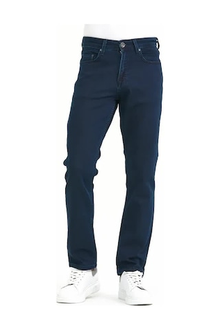 Digital Jeans Normalkesim Fermuarlı Genişpaça Yüksekb Açık Lacivert Açık Gri