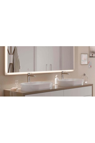 Serel Sapphire Mat Beyaz Tezgah Üstü Çanak Lavabo 40 x 60 CM