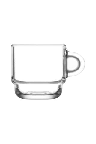 Lav Cozy Cam Espresso Fincanı 6 Kişilik 91 ml (Türk Kahvesi Fincanı )