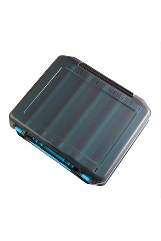 Rapala Kutusu Çift Taraflı Jig Yem Kutusu 20x17x4.5 Mavi