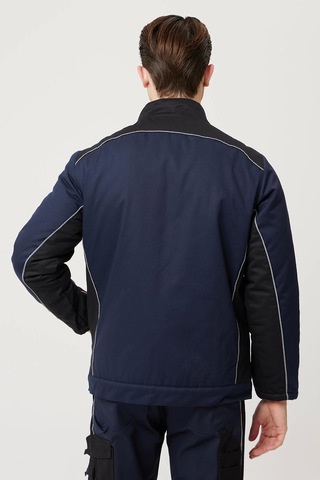 Allium Gabardin Mont Soğuk Havalarda Yüksek Koruma Lacivert-siyah