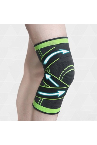 Moveevo Unisex Spor Diz Koruyucu, Kompresyonlu, Havalandırmalı, Koşu Bisiklet Basketbol İçin, 2 Adet, Kırmızı, Beden S Hj014 Kırmızı