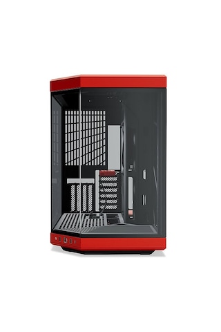 Hyte Y70 Black Cherry Temperli Cam Usb 3.2 E-atx Dual Chamber Mid Tower Bilgisayar Kasası