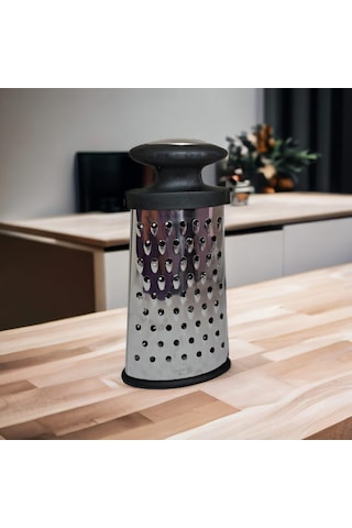 24 Cm Çift Taraflı Kule Çelik Rende El Rendesi Çift Taraflı Mini Gözenekli Fonksiyonel Mutfak Rendesi