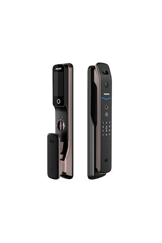 Philips Dijital Akıllı Kilit Ddl709-fvp-7hw, Yüz Tanıma, Parmak İzi, Şifre, Kart, Kamera, Wifi Bağlantı, İç Panel Ekran