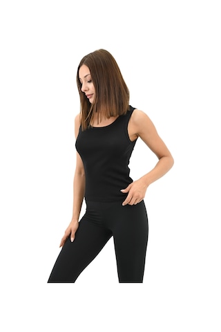 Kadın U Yaka Kolsuz Bluz 1791-25 001