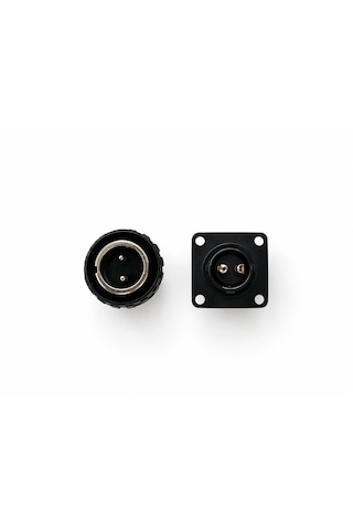 Heater Xs16 K2a + Xs16 J2p 2 Pin Erkek Dişi Dairesel Konnektör Takımı