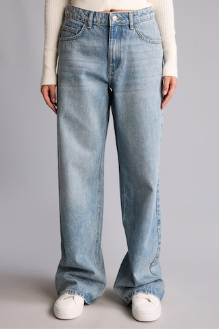 Defacto Yüksek Bel 90s Wide Leg Jean Pantolon H6947ax26aunm39 Mavi-nm39