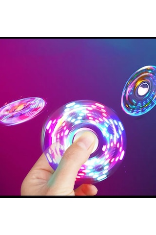 İndirim Center Yeni Sıradışı Stres Çarklı Metal 3 Mod Led Işıklı Jet Çakmak