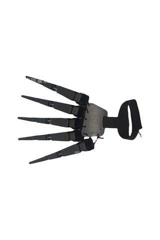 Cadılar Bayramı Eklemli Parmaklar Cadılar Bayramı Parmak Eklem Açık Hava Parti Aksesuarları Siyah Sol El