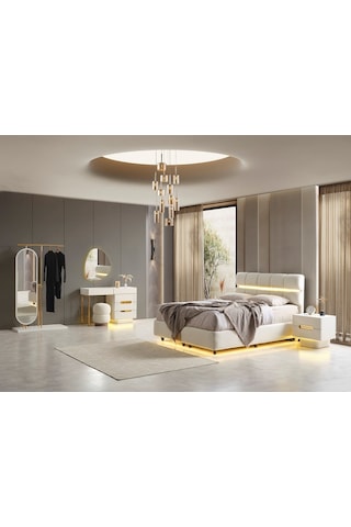 Basel Mdf Yatak Odası Takımı