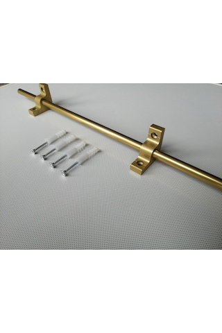 Merdiven Dip Çubuğu Protokol Basamak Halısı Tutucu 10 Mm Sarı