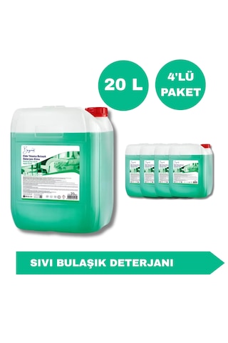 Sıvı Bulaşık Deterjanı 20 L 4'lü Avantaj Paketi