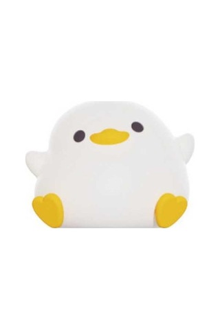 Pazly Gece Lambası Fasulye Ördek Okşama İndüksiyon Lambası Beyaz Beyaz