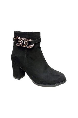 Emay 509 Süet Trend Fashion Kadın Bot Siyah
