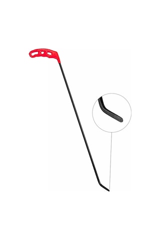 58 Cm 8 Mm Çap Sağlı Sollu Tek Kıvrımlı Sağ Boyasız Göçük Düzeltme Çubuğu, Pdr Çubuk - S6-05