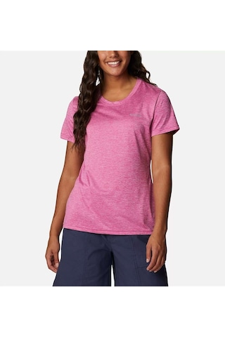 Columbia Hike Kadın Kısa Kollu T-Shirt - AK9805 Fuşya