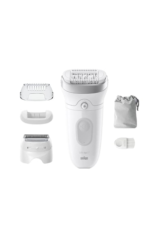 Braun Silk-épil Se7-041 Islak Ve Kuru Depiladora Eléctrica 3 Kablo Gris