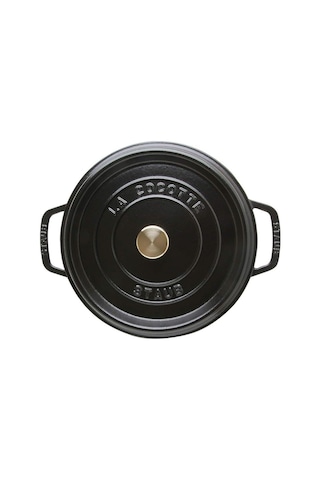 Staub La Cocotte Döküm Tencere, Siyah,24 Cm Diğer