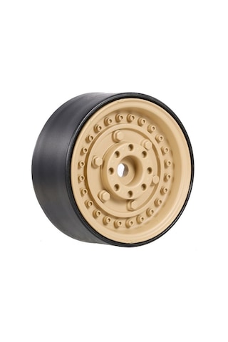 Novahub 1.9 İnç Metal Jant Seti - Trx4 Gen8 Mst İçin 2'li Paket Altın Renk Rc Tırmanma Araçları