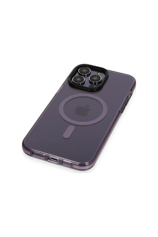 Joko - 802 - İphone 14 Pro Kılıf Tigra Magsafe Kapak - - Csmo-tex - Derin Mor