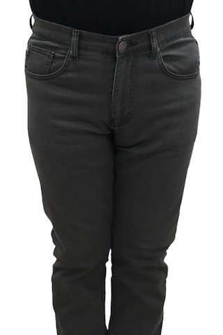 Hacker Denim Hacker Dmctekstil Erkek Yeşil Y807 Yüksek Bel Rahat Kesim Boru Paça Jean Pantolon