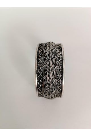Eskitme Görünümlü Metal Kadın Bilezik 002 Çok Renkli