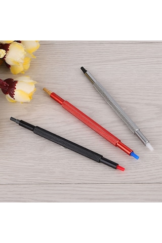 Lemestar Saat Tamiri Aleti 7404: 3'lü Paslanmaz Çelik İğne Takıcı Seti, 5 Farklı Delik Boyutu İle Saat İğnelerini Çizgiyi Çizmeden Güvenli Bir Şekilde Tak