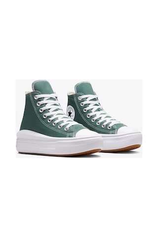 Converse Chuck Taylor All Star Move Platform Unisex Yeşil Platform Sneaker Yesıl