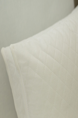 Adarya Home Kapitoneli Fermuarlı Yastık Koruyucu Alez 12 Adet 50 x 70