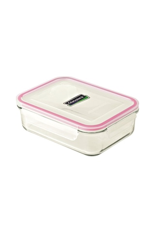 Primanova Glasslock Dikdörtgen Cam Saklama Kabı 1000 ML