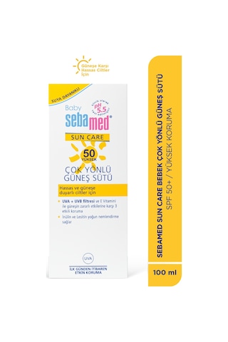 Bebek Güneş Sütü Losyonu Spf 50 100 Ml
