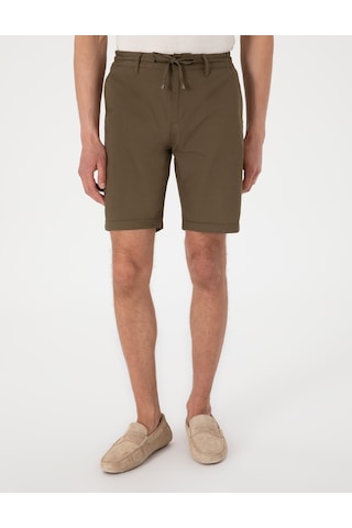Pierre Cardin Erkek Haki Şort / Bermuda 50308148-vr027 Haki