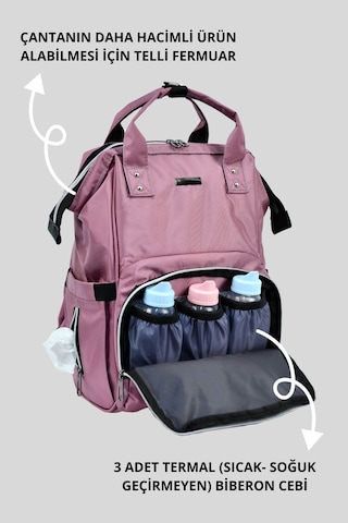 Galb Leather Bebek Bakım Çantaları Pudra
