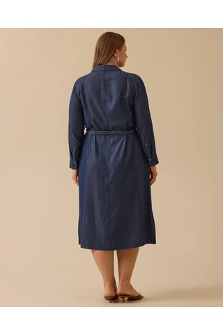 Elbise Gala-xi İndigo