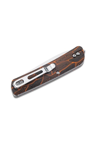 Böker Plus Tech Tool Orange Damast G10 Kamp Çakı Çok Renkli