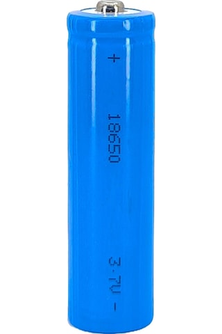 Hedyex 18650 Şarjlı Pil Çıkıntılı Başlıklı Fener Pili 3.7v Li-ion