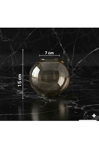 Bal Rengi 15 Cm Glop Fanus Avize Camı Bal